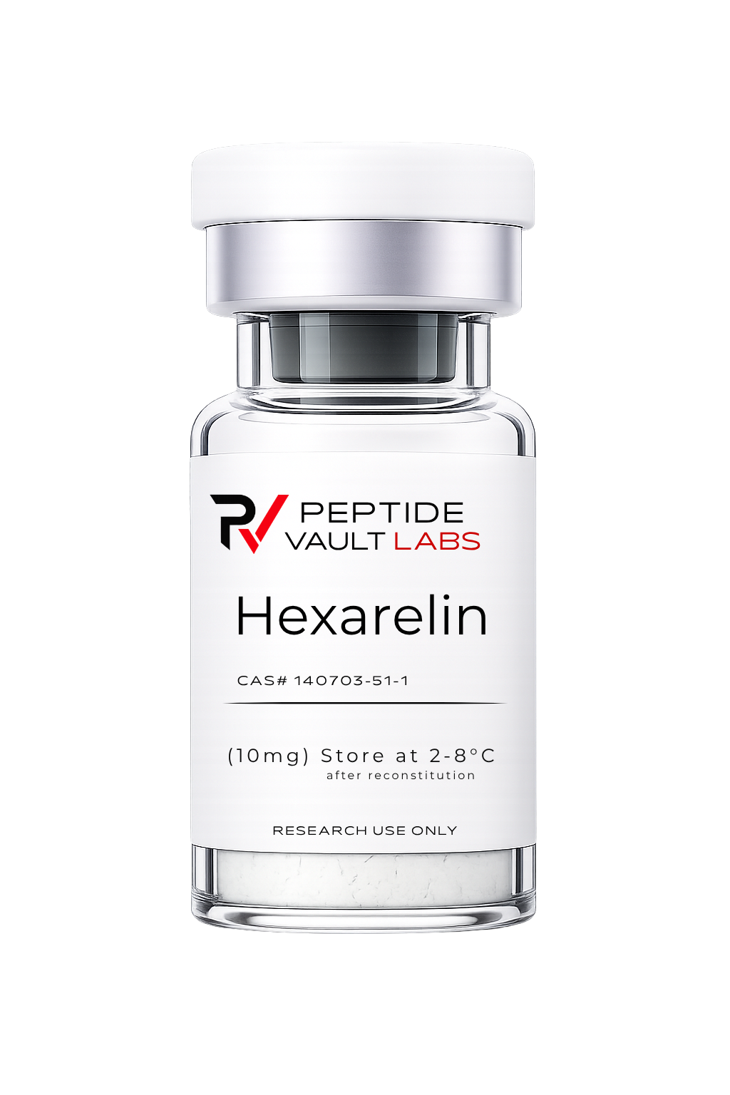 Hexarelin research vial